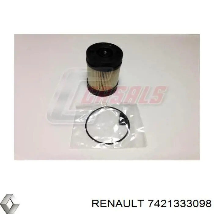 7421333098 Renault (RVI) фільтр системи відпрацьованих газів
