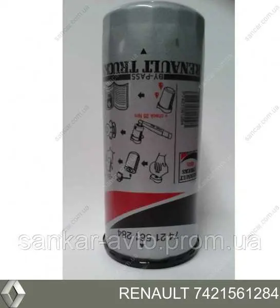 7421561284 Renault (RVI) Фільтр масла