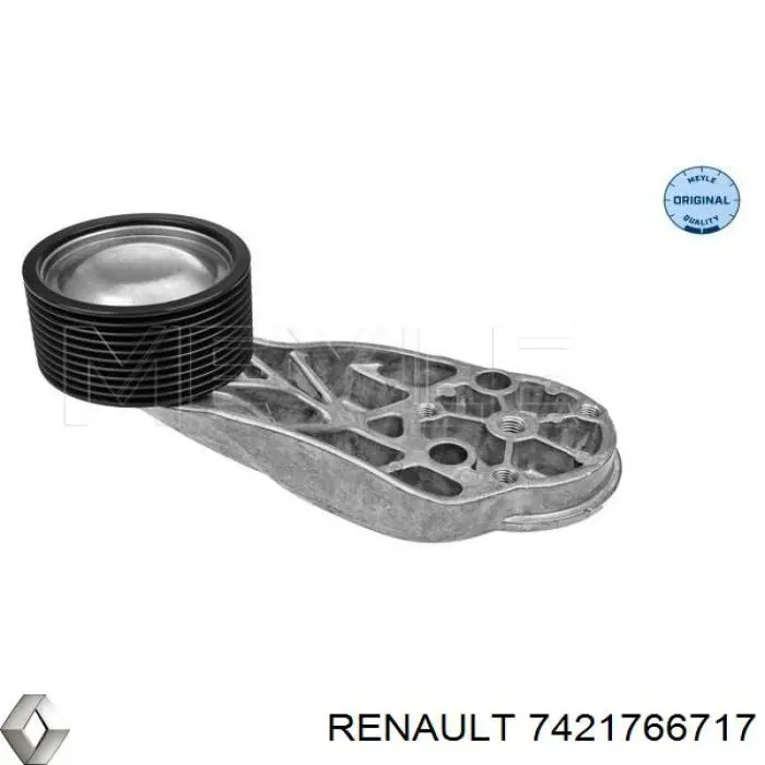 7421766717 Renault (RVI) Ролик приводного ременя, паразитний