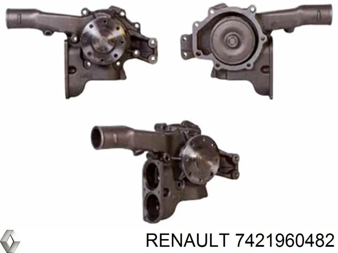 Помпа 7421960482 Renault (RVI)