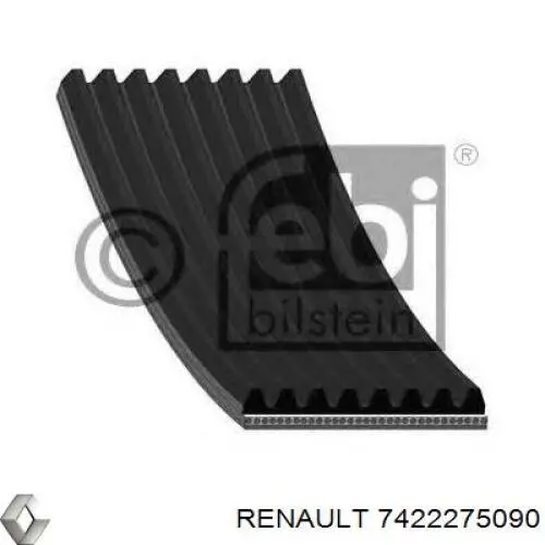 Ремінь генератора 7422275090 Renault (RVI)