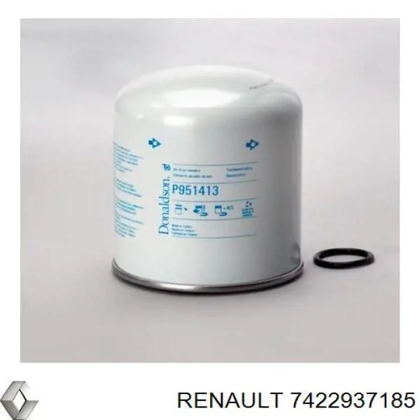 Фільтр осушувача повітря (вологомастиловідділювача) (TRUCK) Renault (RVI) 7422937185 ціна, від 35.94 USD
