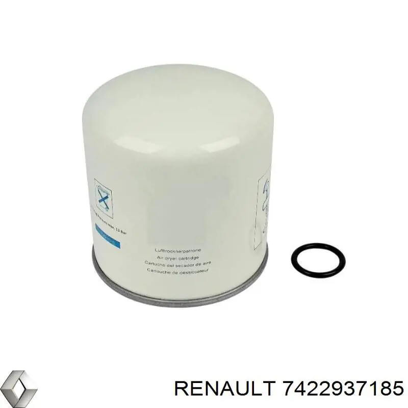 Купити 7422937185 Renault (RVI) Фільтр осушувача повітря (вологомастиловідділювача) (TRUCK)