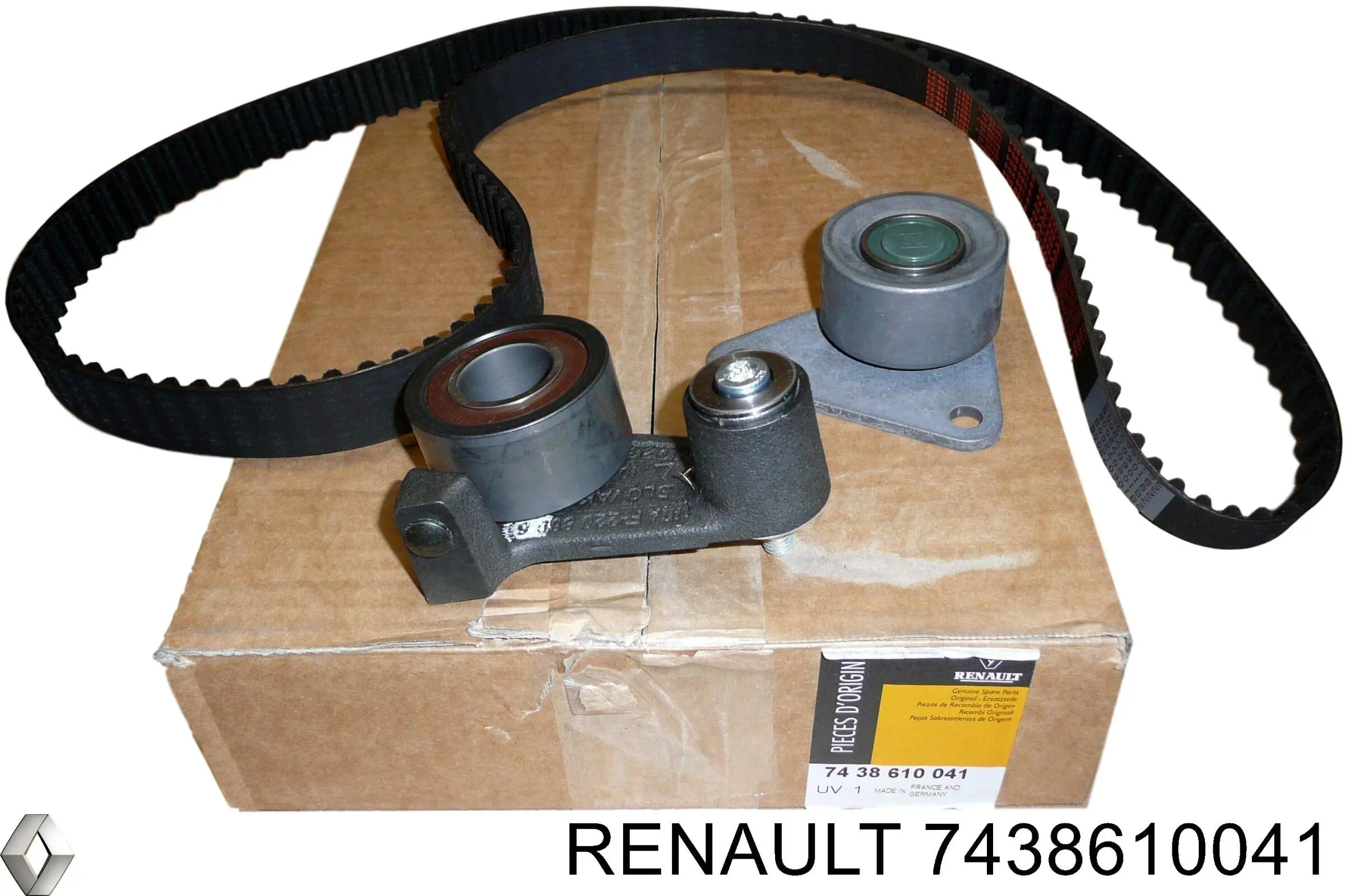 Комплект ГРМ Renault (RVI) 7438610041 ціна, від 94.11 USD