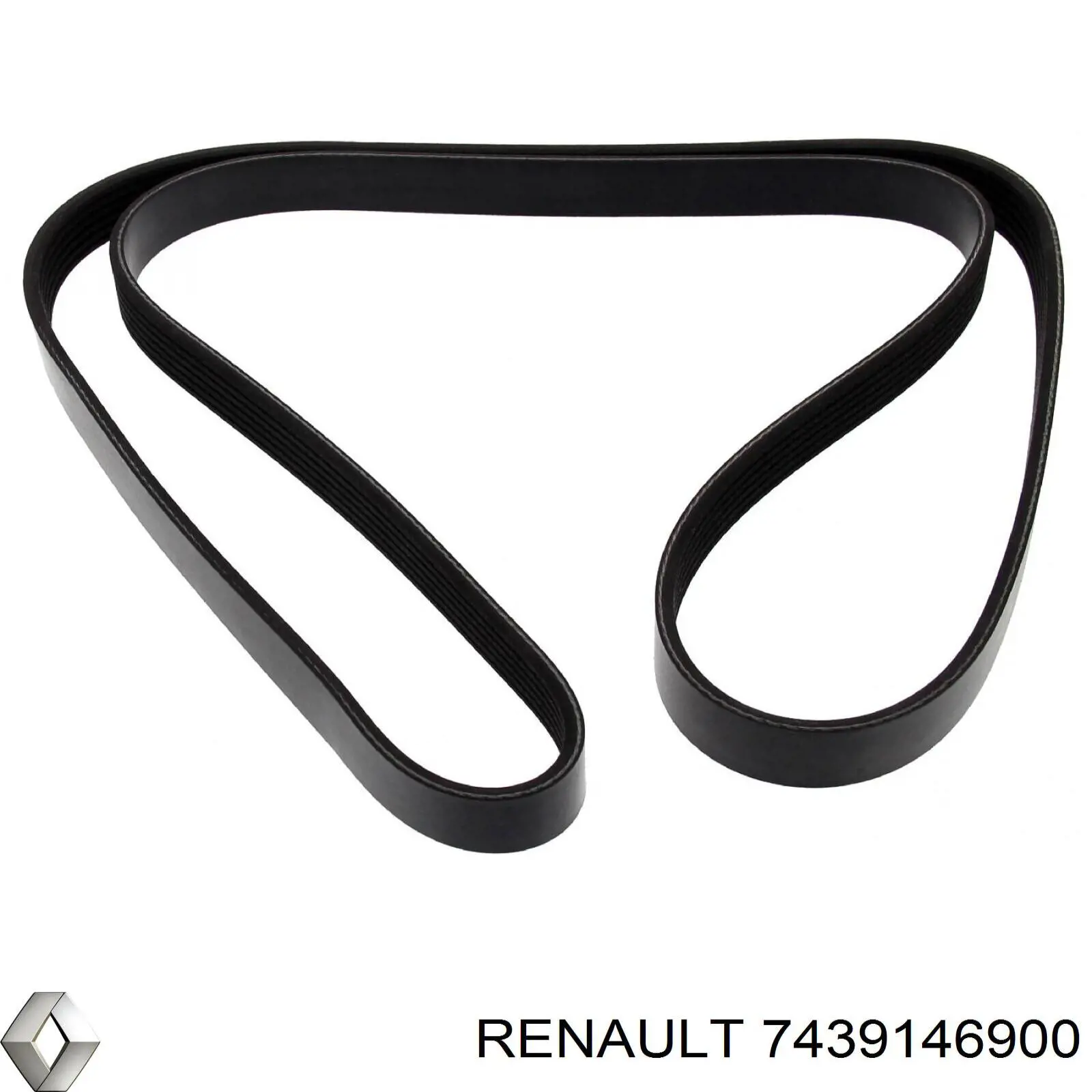 Клиновий ремінь Renault (RVI) 7439146900 ціна, від 13.17 USD