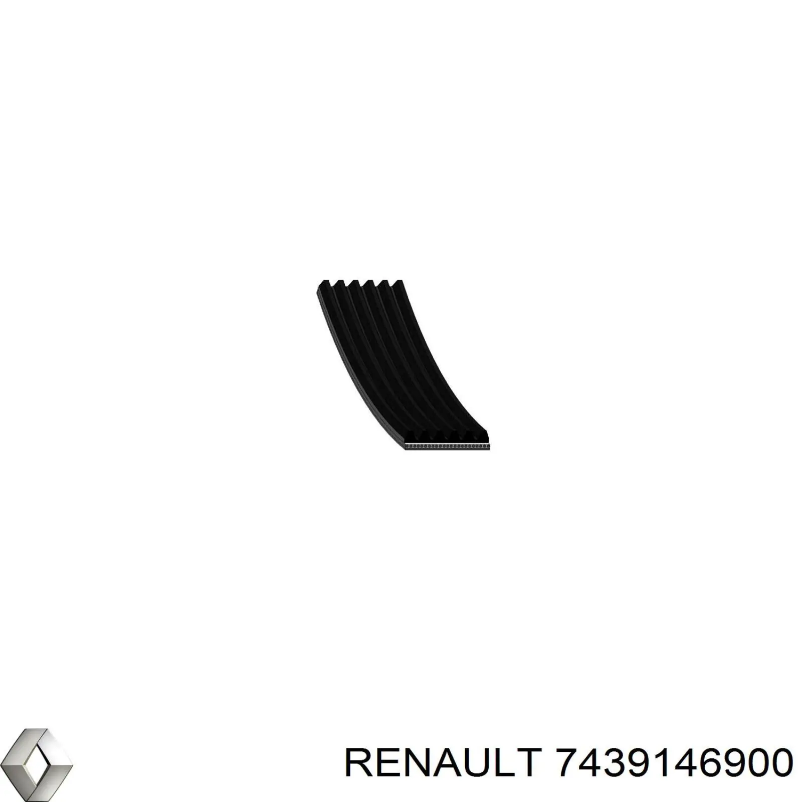 7439146900 Renault (RVI) ремінь приводний, агрегатів