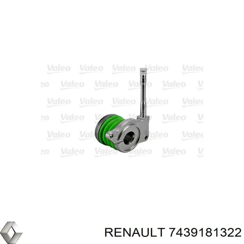 Робочий циліндр зчеплення в зборі з витискним підшипником 7439181322 Renault (RVI)
