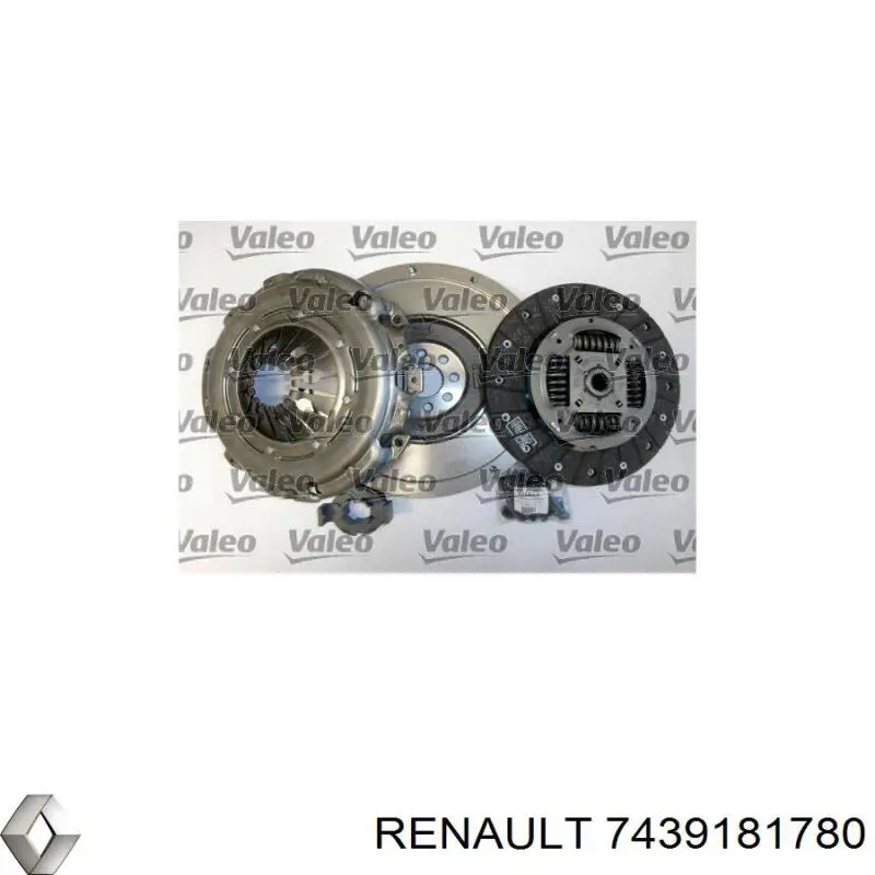 7439181780 Renault (RVI) підшипник вижимний зчеплення