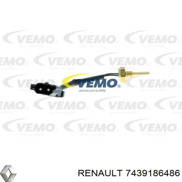 7439186486 Renault (RVI) датчик температури охолоджуючої рідини