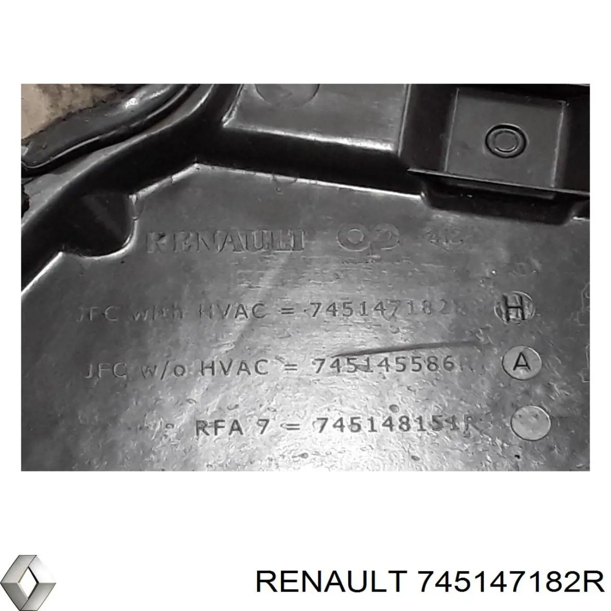 Ніша запасного колеса Renault (RVI) 745147182R ціна, від 178.07 USD