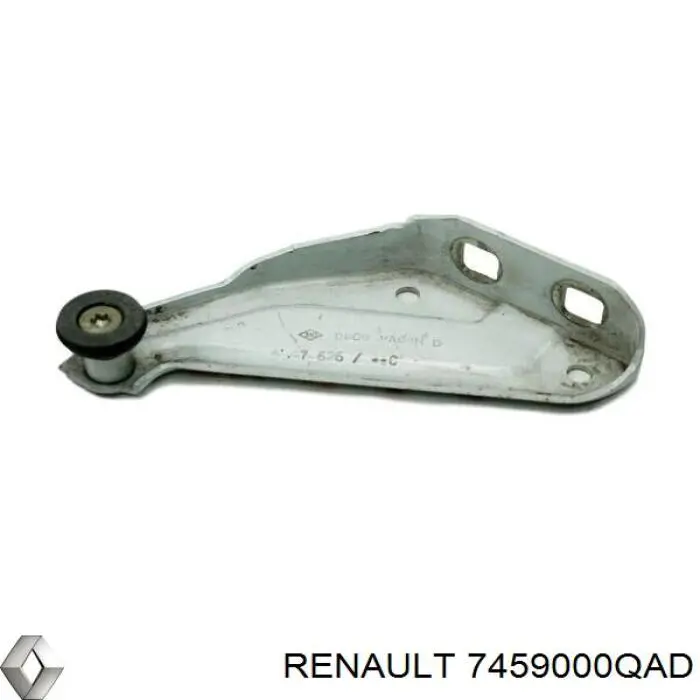 Рейка направляюча зсувної двері, нижня права 7459000QAD Renault (RVI)