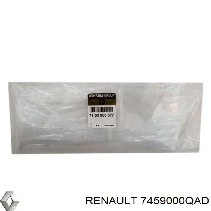Рейка направляюча зсувної двері, нижня права Renault (RVI) 7459000QAD ціна, від 169.99 USD