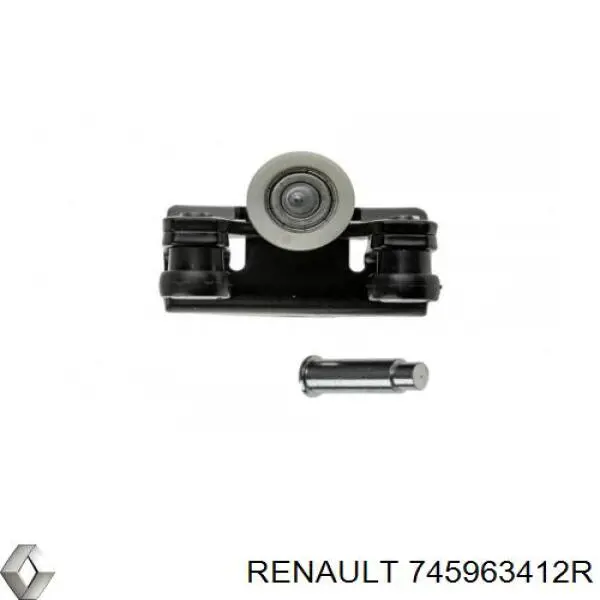 745963412R Renault (RVI) ролик двері бічної/зсувної, правий нижній