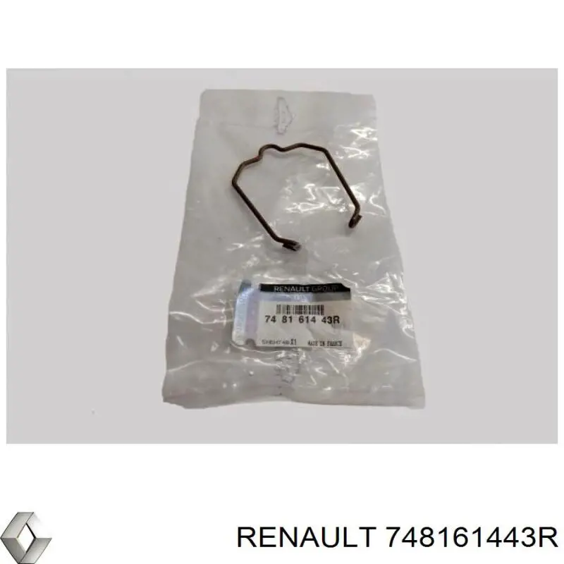 Скоба патрубка интеркуллера Renault (RVI) 748161443R ціна, від 12.45 USD