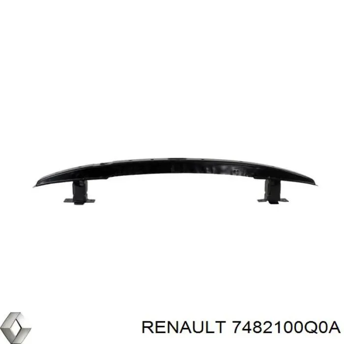 Шина бампера переднього Renault (RVI) 7482100Q0A ціна, від 77.29 USD