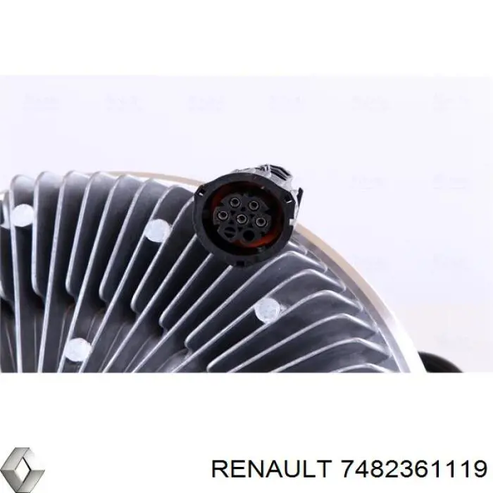 В'язкова муфта вентилятора Renault (RVI) 7482361119 ціна, від 442.96 USD