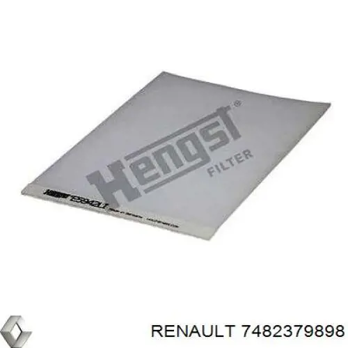 Фільтр повітряний обігрівача Hengst E5942LI ціна, від 25.47 USD
