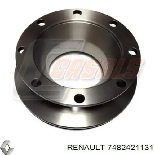 Гальмівні диски 7482421131 Renault (RVI)