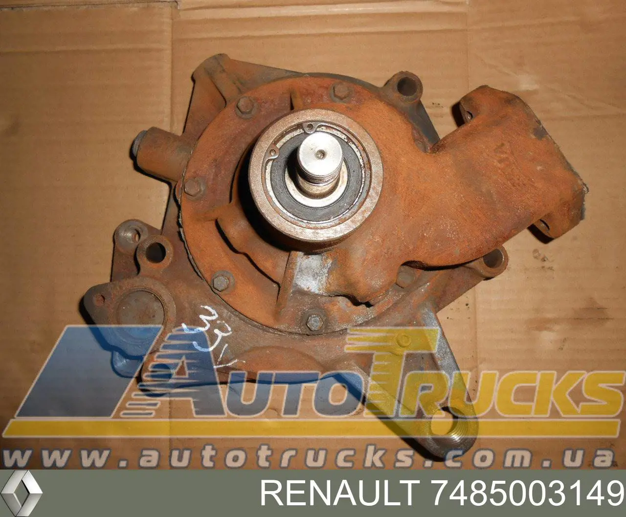 Помпа охолодження Renault (RVI) 7485003149 ціна, від 174.31 USD