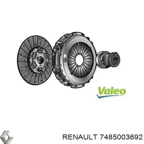 7485003692 Renault (RVI) Зчеплення в зборі