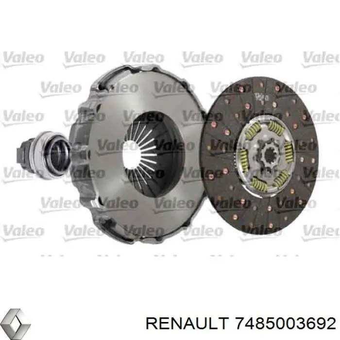 Комплект зчеплення (3 частини) Renault (RVI) 7485003692 ціна, від 766.49 USD