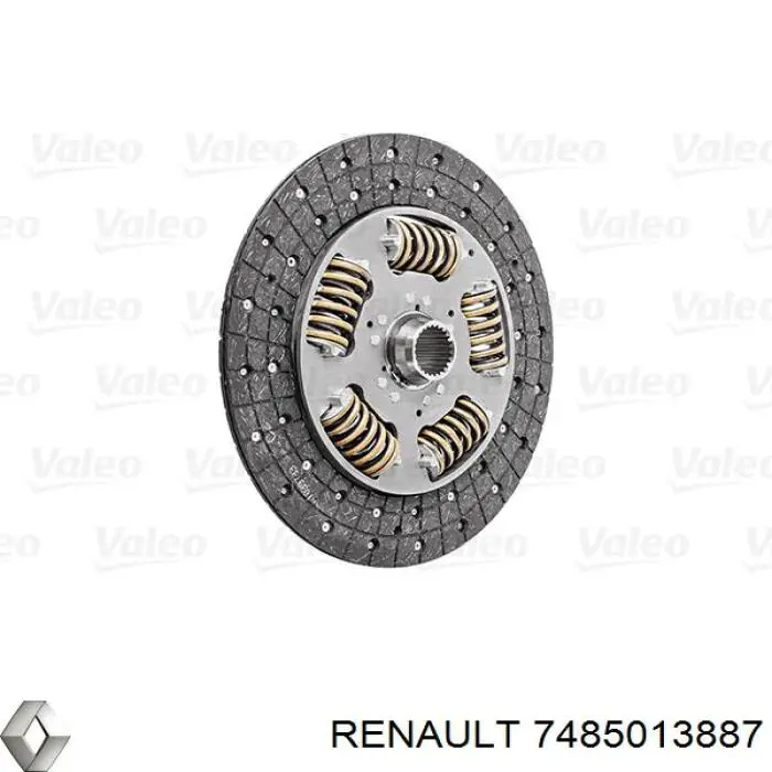 Комплект зчеплення (3 частини) Renault (RVI) 7485013887 ціна, від 1012.46 USD