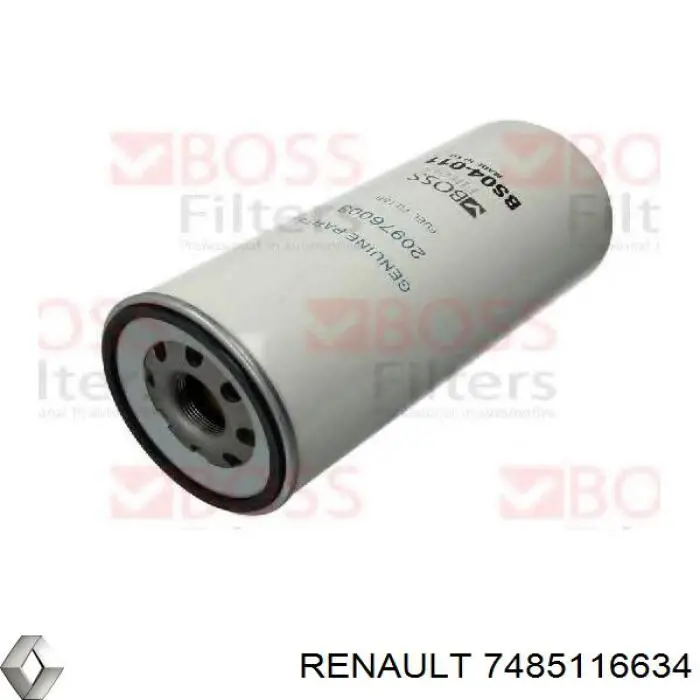 7485116634 Renault (RVI) фільтр паливний