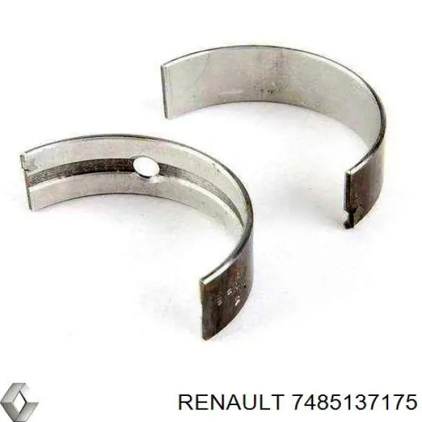 7485137175 Renault (RVI) вкладиші колінвала, шатунні, комплект, стандарт (std)