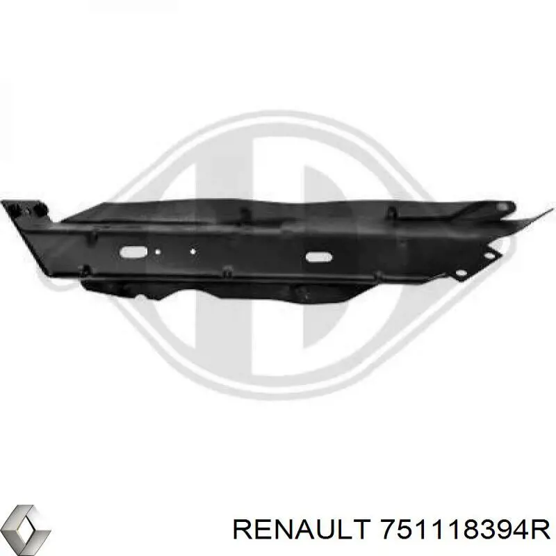 751118394R Renault (RVI) лонжерон рами передній лівий