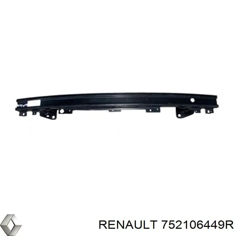Шина бампера переднього Renault (RVI) 752106449R ціна, від 189.99 USD