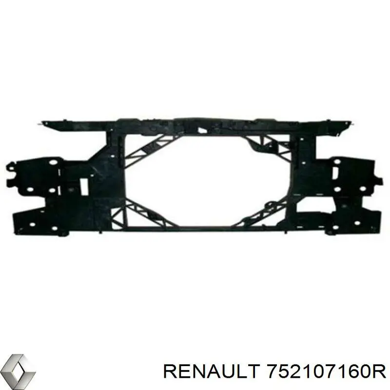 Супорт радіатора в зборі/монтажна панель кріплення фар Renault Fluence (B3) (Рено Флюенс)