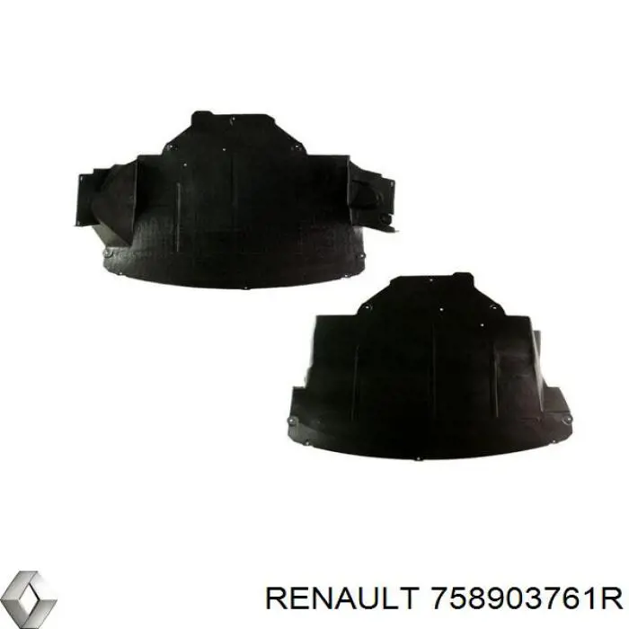 Купити 758903761R Renault (RVI) Захист піддона картера двигуна