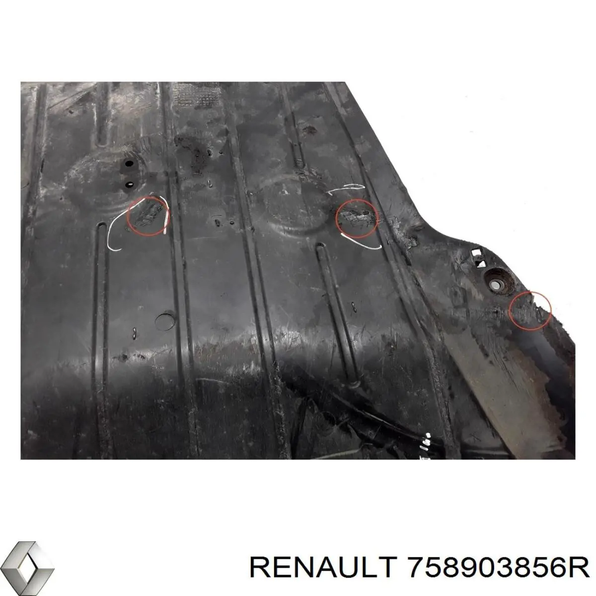 758903856R Renault (RVI) Захист піддона двигуна