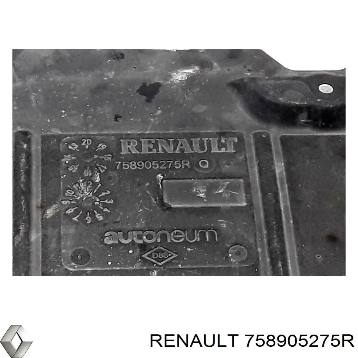 Захист моторного відсіку Renault Scenic GRAND IV мінівен (R9) (2016 - 2026) ціна, від 25.24 USD