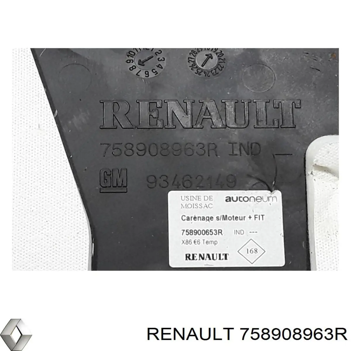  Renault (RVI) 758908963R ціна, від 26.79 USD