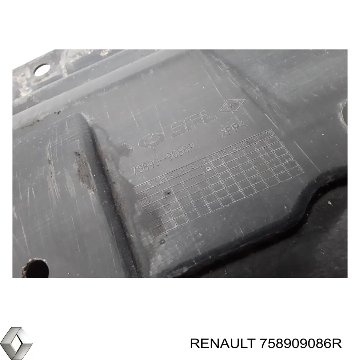 758909086R Renault (RVI) захист двигуна, піддона (моторного відсіку)