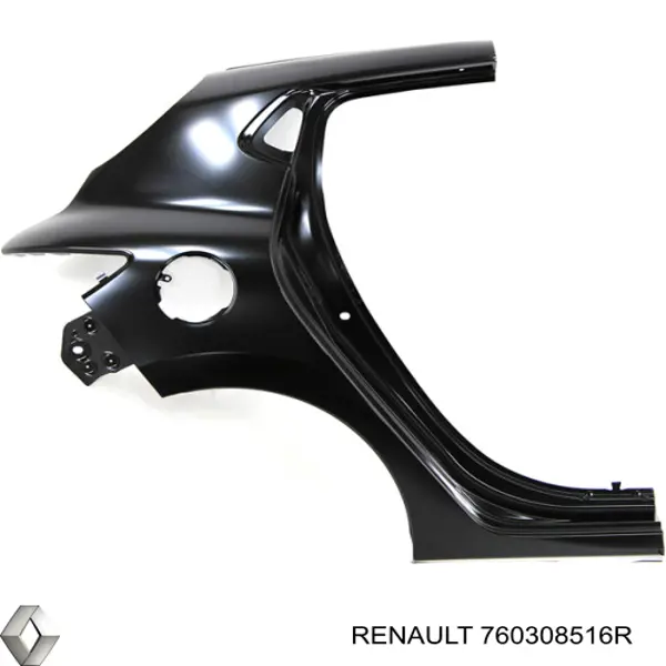 Крило заднє праве Renault (RVI) 760308516R ціна, від 100.54 USD