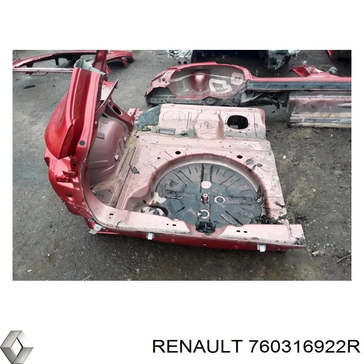 Купити 760316922R Renault (RVI) Крило заднє ліве