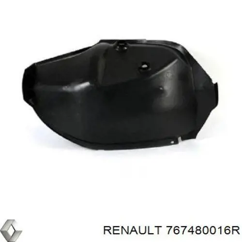 Підкрилок заднього крила, правий задній Renault (RVI) 767480016R ціна, від 10.95 USD