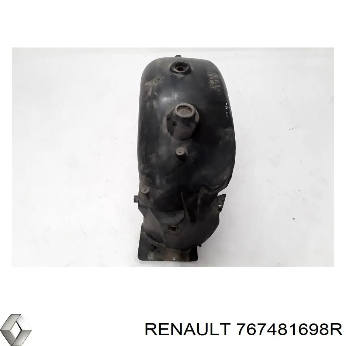 Підкрилок заднього крила, правий Renault (RVI) 767481698R ціна, від 12.42 USD