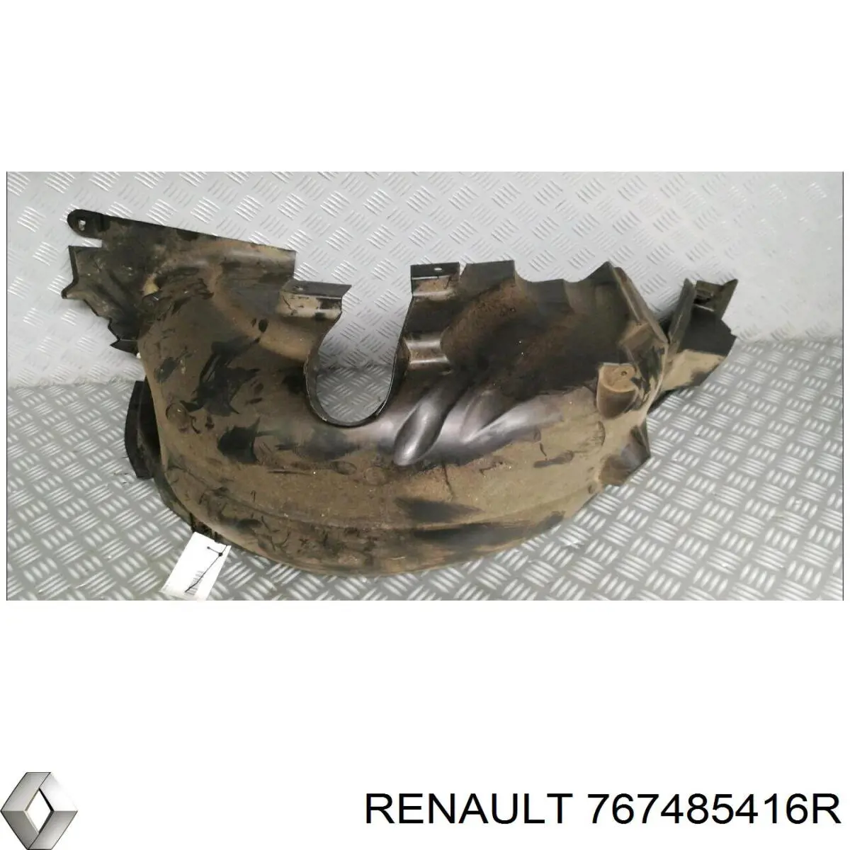 Підкрилок заднього крила, правий Renault (RVI) 767485416R ціна, від 29.14 USD