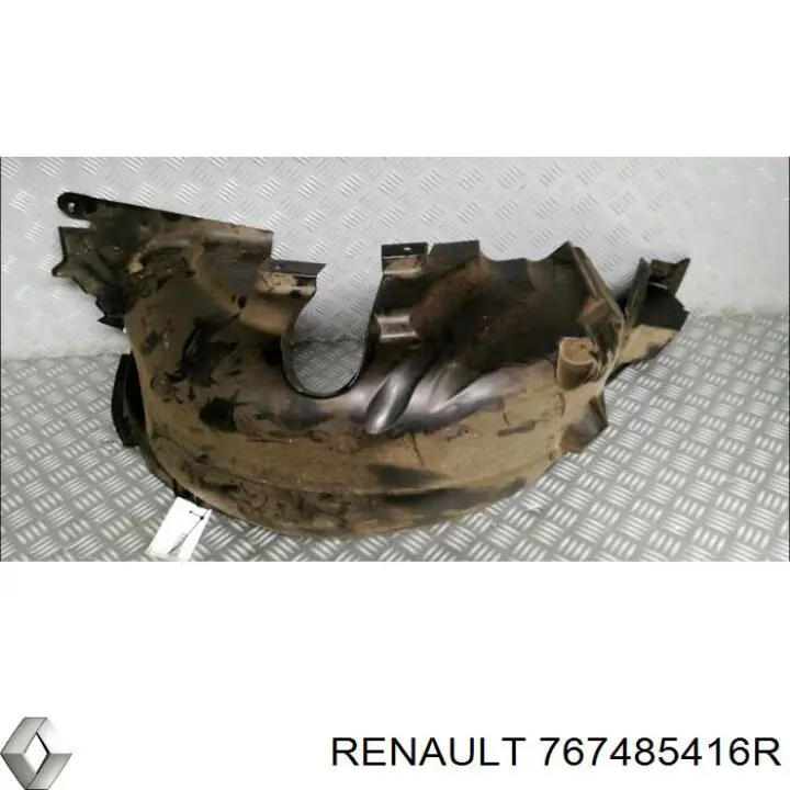 767485416R Renault (RVI) Підкрилок задній правий