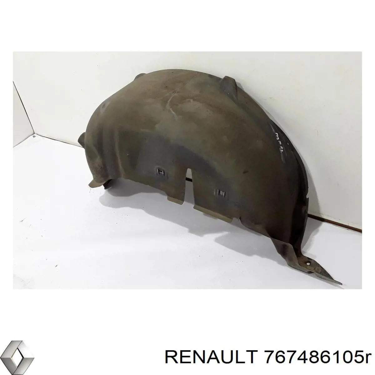 Підкрилок заднього крила, правий Renault Megane 3 (DZ0) (Рено Меган)