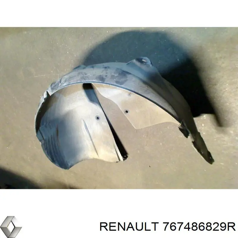 Підкрилок заднього крила, правий Renault (RVI) 767486829R ціна, від 25.34 USD