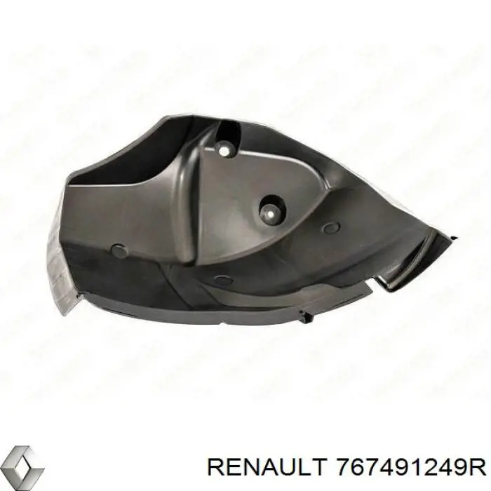 Підкрилок заднього крила, лівий Renault (RVI) 767491249R ціна, від 36.15 USD