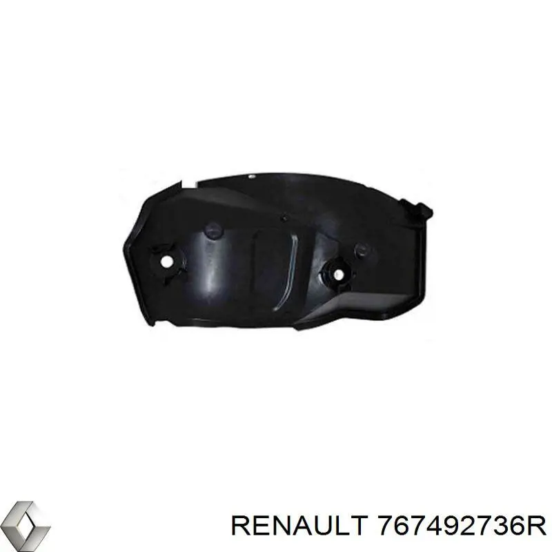 Купити 767492736R Renault (RVI) Підкрилок заднього крила, лівий задній