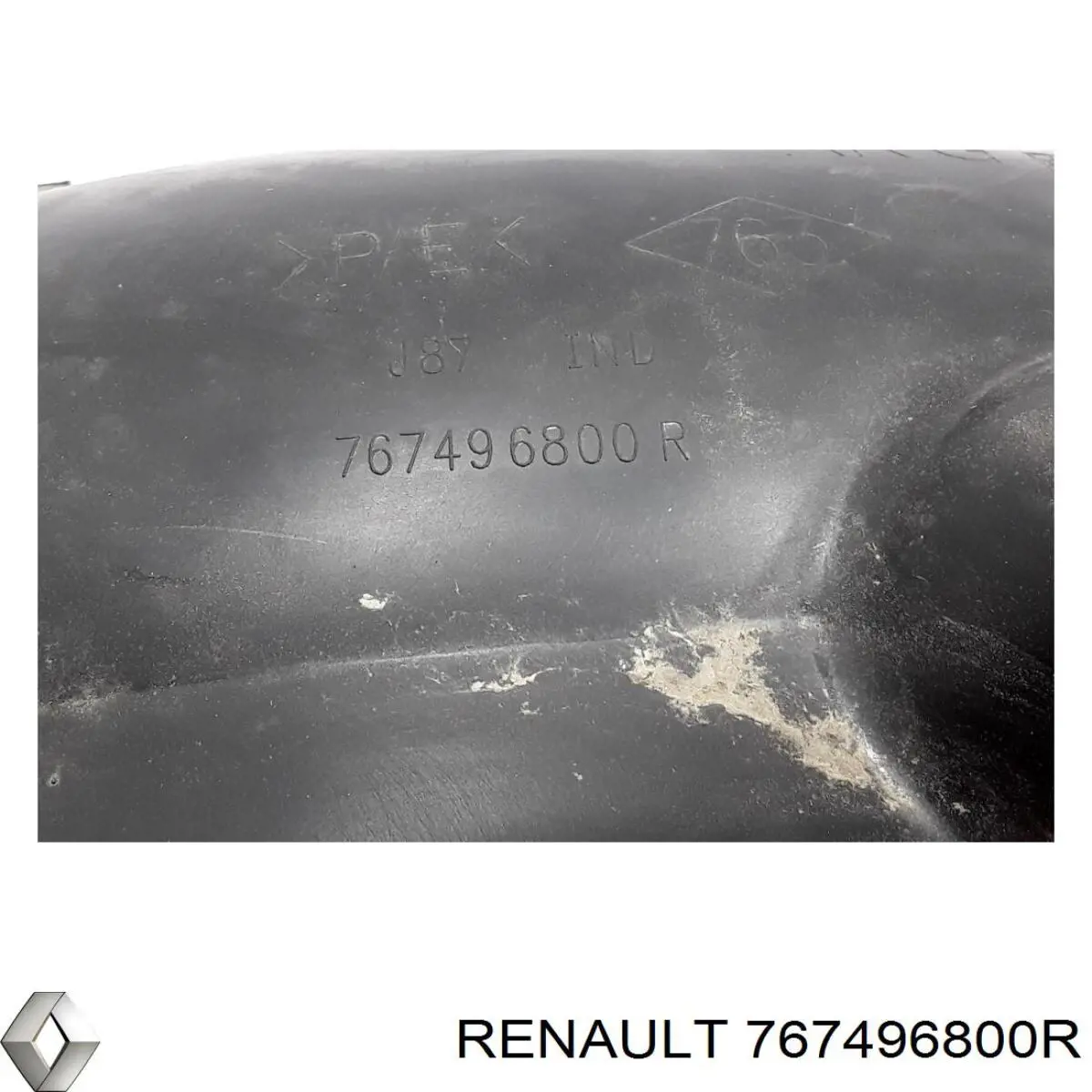 Підкрилок заднього крила, лівий Renault (RVI) 767496800R ціна, від 38.01 USD