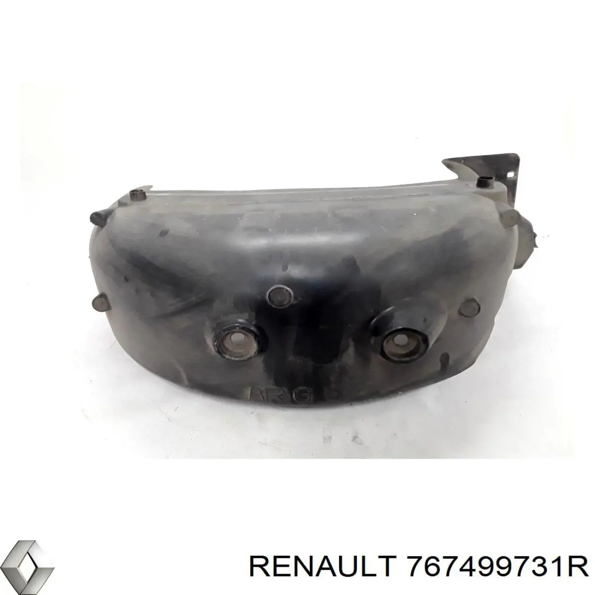 Підкрилок заднього крила, лівий Renault (RVI) 767499731R ціна, від 31.67 USD