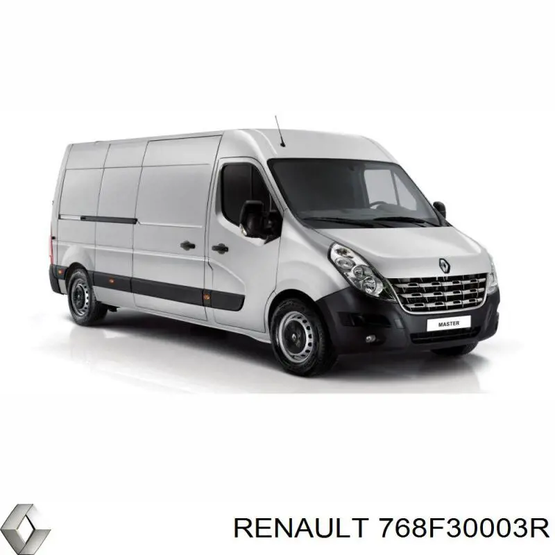 Накладка заднього правого крила Renault (RVI) 768F30003R ціна, від 29.68 USD