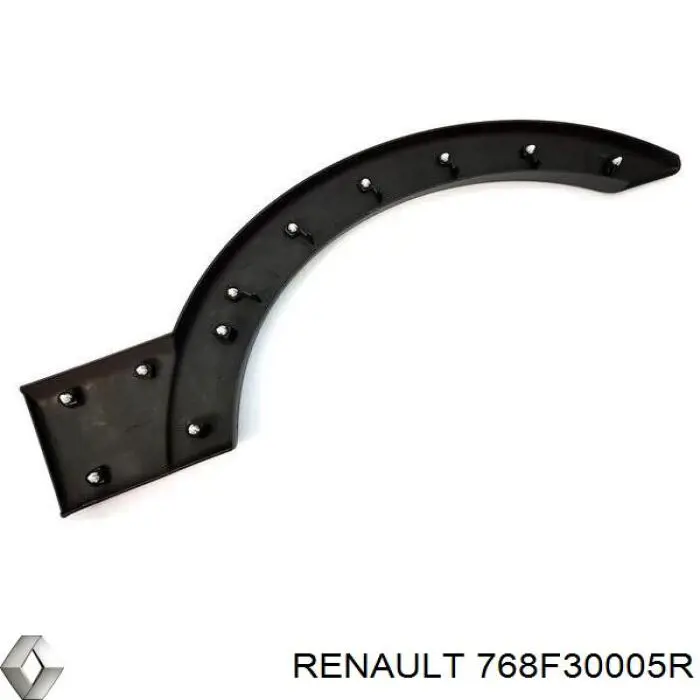 Молдинг заднього правого крила Renault (RVI) 768F30005R ціна, від 28.03 USD
